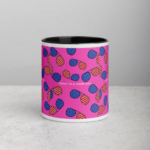 Pink Patriotic Mug