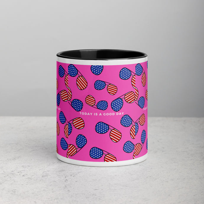 Pink Patriotic Mug