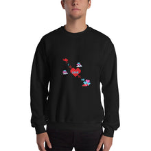 Load image into Gallery viewer, BLACK VALENTINE&#39;S DAY SWEATER
