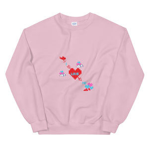 PINK VALENTINE'S DAY SWEATER