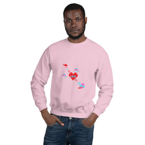 PINK VALENTINE'S DAY SWEATER
