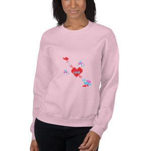 PINK VALENTINE'S DAY SWEATER
